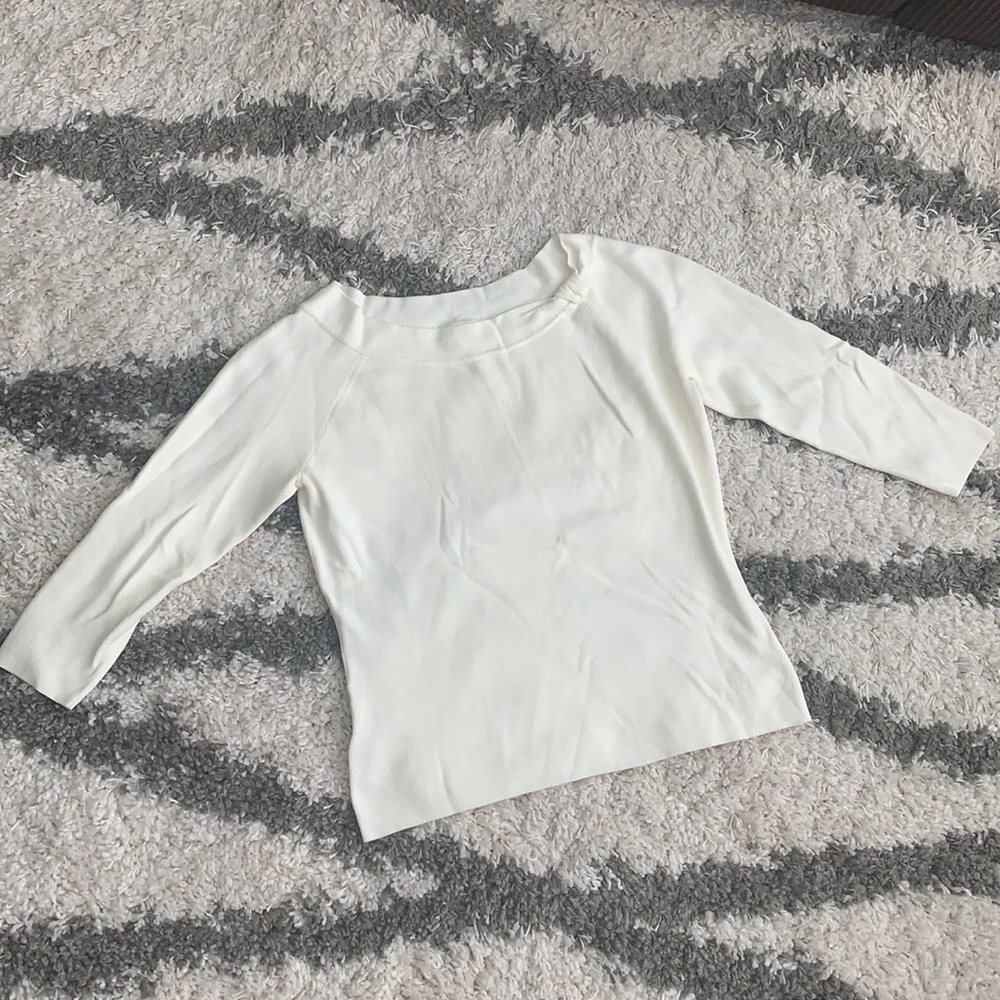 Ivory Loft Outlet Sweater